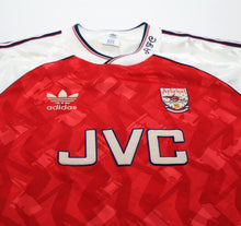 Load image into Gallery viewer, 1990/92 ARSENAL Vintage adidas Home Football Shirt Jersey (M) 38/40

