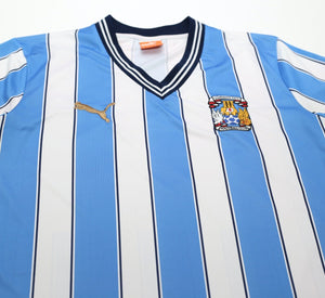 2012/13 COVENTRY CITY Vintage PUMA 'FA Cup 25th Anniversary' Football Shirt (M)