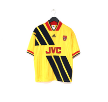 Load image into Gallery viewer, 1993/94 WRIGHT #8 Arsenal Retro adidas Equipment Away Football Shirt (S/M)
