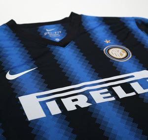 2010/11 INTER MILAN Vintage Nike Football Home Shirt (XL)