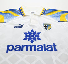 Load image into Gallery viewer, 1996/97 ZOLA #10 Parma Vintage PUMA Home Football Shirt Jersey (XL)
