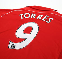 Load image into Gallery viewer, 2006/08 TORRES #9 Liverpool Vintage adidas Home Football Shirt Jersey (XL)
