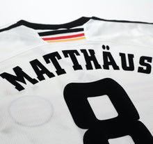 Load image into Gallery viewer, 1998/00 MATTHAUS #8 Germany Vintage adidas Home Football Shirt (XL) WC 98
