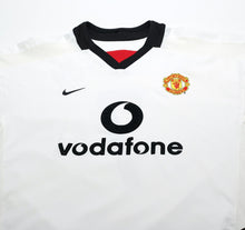 Load image into Gallery viewer, 2002/03 BECKHAM #7 Manchester United Vintage Nike LS Away Football Shirt (XL)
