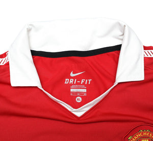 2010/11 Ji Sung Park #13 Manchester United Vintage Nike Home Football Shirt (XL)