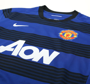 2011/13 BERBATOV #9 Manchester United Vintage Nike Away Football Shirt (XL)