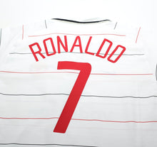 Load image into Gallery viewer, 2003/04 RONALDO #7 Manchester United Vintage Nike Third Football Shirt (XXL)
