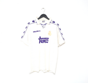 1994/96 REAL MADRID Vintage Kelme Home Football Shirt (XL)