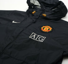 Load image into Gallery viewer, 2006/08 MANCHESTER UNITED Vintage Nike Football Hooded Rain Jacket (M)
