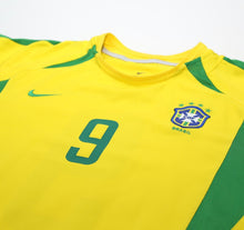 Load image into Gallery viewer, 2002/04 RONALDO #9 Brazil Vintage Nike WC 2002 Home Football Shirt (XL)
