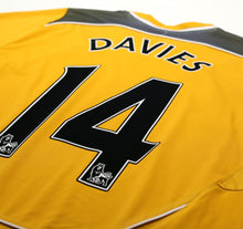 Load image into Gallery viewer, 2008/09 DAVIES #14 Bolton Wanderers Vintage Reebok Away Football Shirt (L)
