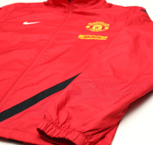 2011/12 MANCHESTER UNITED Vintage Nike Football Track Top Jacket (L)