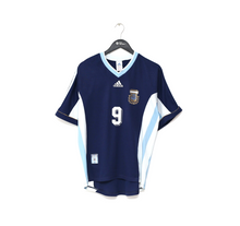 Load image into Gallery viewer, 1998/99 BATISTUTA #9 Argentina Vintage adidas Away Football Shirt (M) WC 1998
