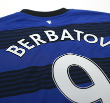 Load image into Gallery viewer, 2011/13 BERBATOV #9 Manchester United Vintage Nike Away Football Shirt (XL)
