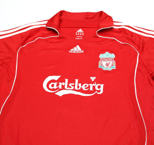 2006/08 TORRES #9 Liverpool Vintage adidas Home Football Shirt Jersey (XL)