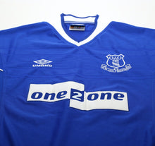 Load image into Gallery viewer, 1999/00 CAMPBELL #9 Everton Vintage Umbro Home Football Shirt (M)
