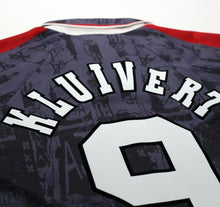 Load image into Gallery viewer, 1996/97 KLUIVERT #9 Ajax Vintage Umbro Away Football Shirt Jersey (L)
