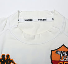 Load image into Gallery viewer, 2000/01 BATISTUTA #18 AS Roma Vintage Kappa Away Football Shirt (L)
