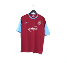 Load image into Gallery viewer, 2003/05 WEST HAM UNITED Vintage Reebok Home Football Shirt (L)
