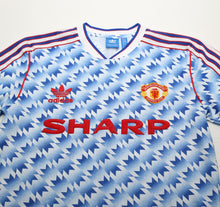 Load image into Gallery viewer, 1990/92 MANCHESTER UNITED Retro adidas Originals Away Football Shirt (S/M)
