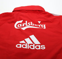 Load image into Gallery viewer, 2008/09 LIVERPOOL adidas Formotion Football Player Issue 1/4 Zip Training Top (L)
