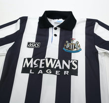 Load image into Gallery viewer, 1993/95 COLE #9 Newcastle United Vintage Asics Home Football Shirt (S)
