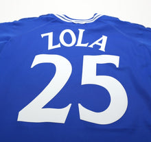 Load image into Gallery viewer, 1999/01 ZOLA #25 Chelsea Vintage Umbro Home Football Shirt (M)
