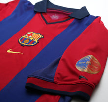 Load image into Gallery viewer, 2000/01 RIVALDO #10 Barcelona Vintage Nike Home Football Shirt (S)
