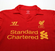 Load image into Gallery viewer, 2012/13 SUAREZ #7 Liverpool Vintage Warrior Home Football Shirt Jersey (S)
