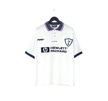 Load image into Gallery viewer, 1995/97 FOX #7 Tottenham Hotspur Vintage PONY Home Football Shirt (L)
