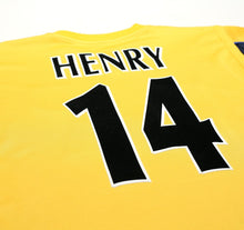 Load image into Gallery viewer, 1999/00 HENRY #14 Arsenal Vintage Nike UEFA Cup Away Football Shirt (XL) SEGA
