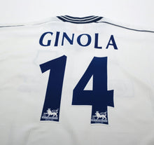 Load image into Gallery viewer, 1997/99 GINOLA #14 Tottenham Hotspur Vintage PONY Home Football Shirt (L)
