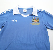 Load image into Gallery viewer, 1981 MANCHESTER CITY Retro Umbro FA Cup Final Centenary Home Football Shirt (S)
