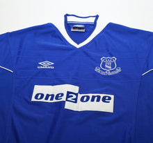 Load image into Gallery viewer, 1999/00 CAMPBELL #9 Everton Vintage Umbro Home Football Shirt (M)
