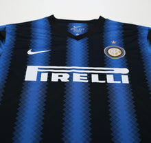 Load image into Gallery viewer, 2010/11 INTER MILAN Vintage Nike Football Home Shirt (XL)
