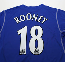 Load image into Gallery viewer, 2002/03 ROONEY #18 Everton Vintage PUMA Home Football Shirt (M/L)
