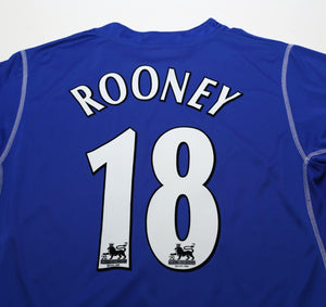 2002/03 ROONEY #18 Everton Vintage PUMA Home Football Shirt (M/L)