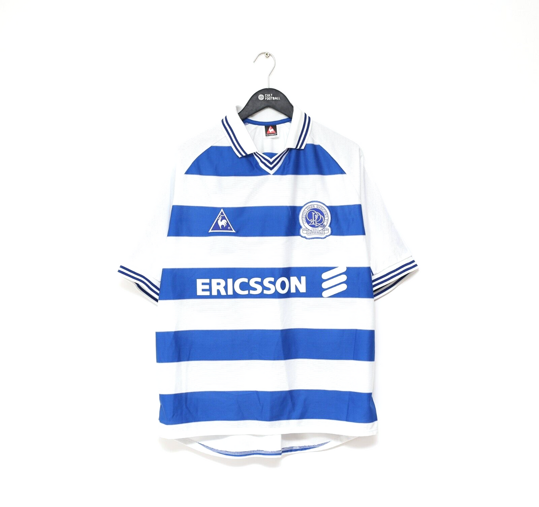 2000/01 QPR Vintage le coq sportif Home Football Shirt Jersey (L) BNWOT 42/44
