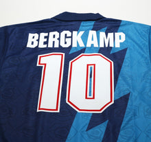 Load image into Gallery viewer, 1995/96 BERGKAMP #10 Arsenal Vintage Nike Away SIGNED Football Shirt (XL) BNWOT
