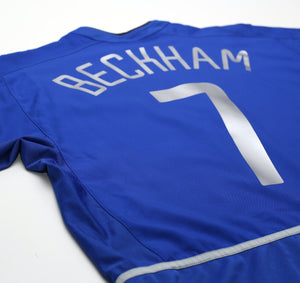 2002/03 BECKHAM #7 Manchester United Vintage Nike Third Football Shirt (L)