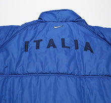 Load image into Gallery viewer, 1998/99 ITALY Vintage Nike Padded Football Bench Coat Jacket (M/L) WC 98
