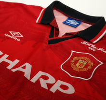 Load image into Gallery viewer, 1994/96 CANTONA #7 Manchester United Vintage Umbro FA Cup 96 Football Shirt (XL)
