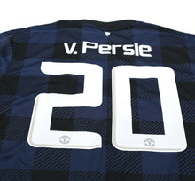 Load image into Gallery viewer, 2013/14 VAN PERSIE #20 Manchester United Vintage Euro Away Football Shirt (XL)
