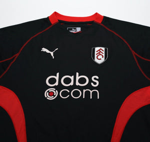 2003/04 SAHA #8 Fulham Vintage Puma Away Football Shirt (L)