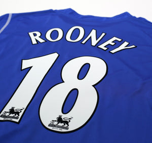 2002/03 ROONEY #18 Everton Vintage PUMA Home Football Shirt (M/L)