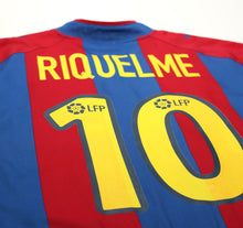 Load image into Gallery viewer, 2002/03 RIQUELME #10 Barcelona Vintage Nike Home Football Shirt (M)
