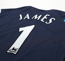 Load image into Gallery viewer, 2005/06 JAMES #1 Manchester City Vintage Reebok Away Football Shirt (L)
