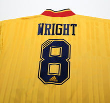 Load image into Gallery viewer, 1993/94 WRIGHT #8 Arsenal Retro adidas Equipment Away Football Shirt (S/M)
