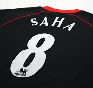 2003/04 SAHA #8 Fulham Vintage Puma Away Football Shirt (L)