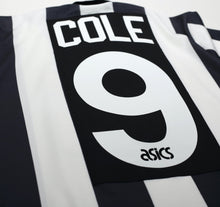 Load image into Gallery viewer, 1993/95 COLE #9 Newcastle United Vintage Asics Home Football Shirt (S)
